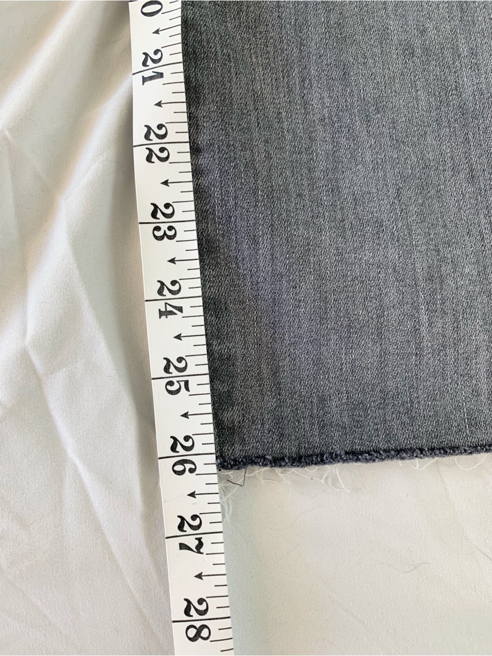 MOTHER The Looker Jeans in Grey-Black Distressed Denim - Picture 9 of 10